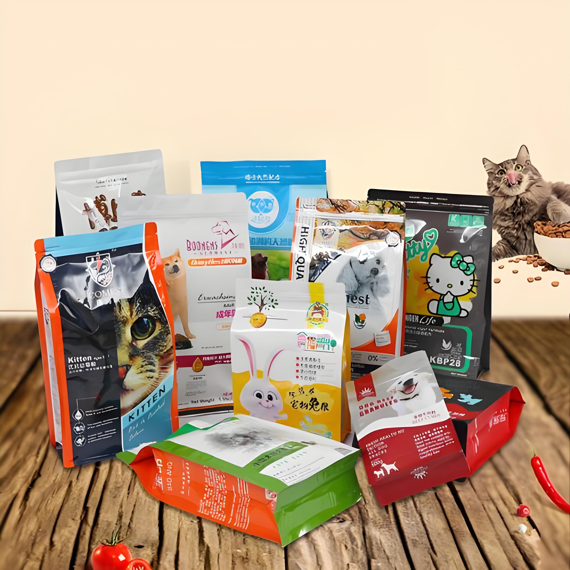 亳州市自立袋拉链袋猫粮狗粮猫砂袋 - 方案
